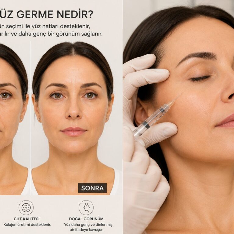 sıvı yüz germe