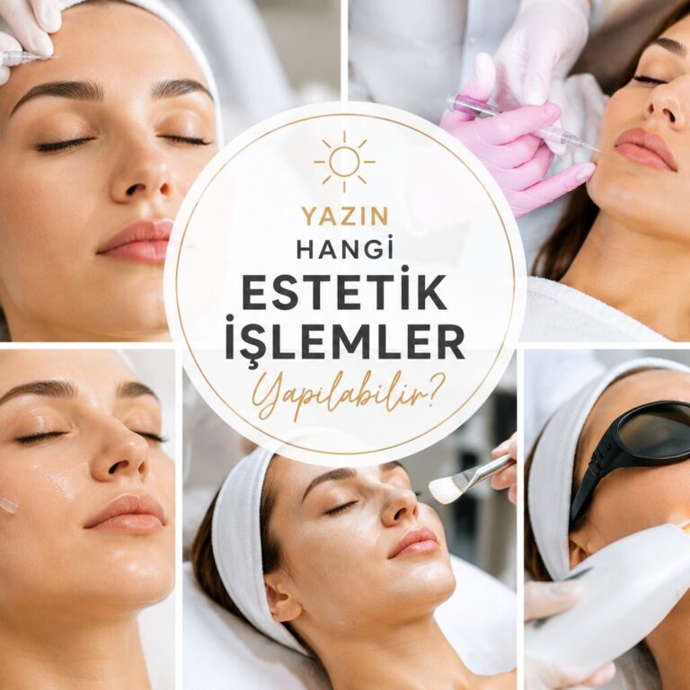 yazın hangi estetik işlemler yapılabilir